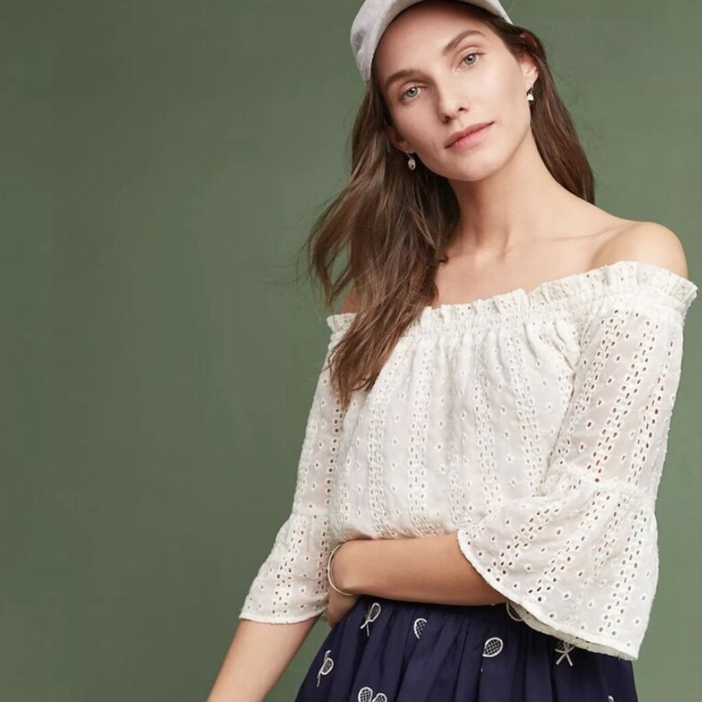 Floreat off the shoulder blouse